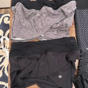 Lululemon lot of 3 items shorts and leggings size 2-4
